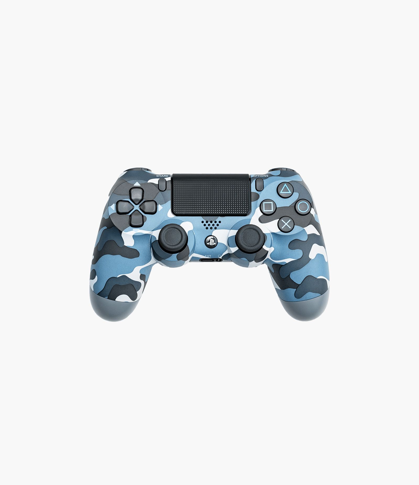 Dualshock 4 Wireless PS4 Controller: Blue Camo for Sony